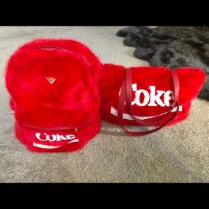 Joyrich x Coke Limited edition feather backpack